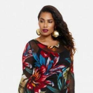 Plus size Mesh Dress